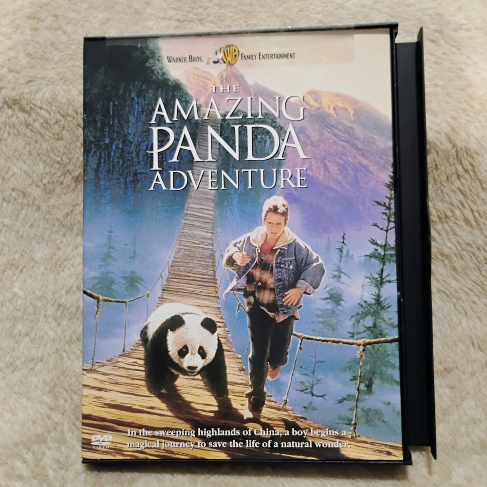 Warner Bros The Amazing Panda Adventure DVD 1995 Family Movie China Nostalgia